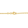 10-16.5MM Freshwater Cultured Pearl Station Necklace in 14K Yellow Gold
Over Sterling Silver