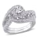 1/5 CT TW Diamond Vintage Bridal Set in Sterling Silver