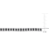 7 3/5 CT TGW Black Spinel and Created White Sapphire Tennis Bracelet in
Sterling Silver