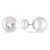 8-13 MM Freshwater Cultured Pearl Tribal Earrings in Sterling Silver