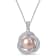 9.5-10MM Pink Freshwater Cultured Pearl and 4/5 CT TGW Cubic Zirconia
Pendant in Sterling Silver