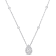 1 1/2 CT TW Diamond Necklace in Platinum