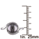 9-9.5MM Black Tahitian Pearl and 1/10 CT TW Diamond Curlicue Ring in
Sterling Silver