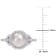 8.5-9MM Freshwater Cultured Pearl and 3/4 CT TGW White Topaz Halo Ring
in Sterling Silver