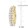 2-2.5MM Freshwater Cultured Pearl and 1/10 CT TW Diamond Hoop Earrings
in 14K Yellow Gold