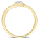Diamond Accent Infinity 18K Yellow Gold Over Sterling Silver Promise Ring