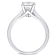 1-3/4 CT DEW Moissanite Solitaire Engagement Ring