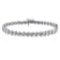 1/2 CT TW Diamond Tennis Bracelet in Sterling Silver