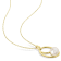 9.5-10MM Cultured Freshwater Pearl Pendant with Chain in 18K Yellow Gold
Plated in Sterling Silver