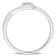 Diamond Accent Infinity Promise Ring in Sterling Silver