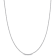 Curb Link Chain Necklace in Platinum, 18 in
