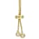 3 3/4ctw White Topaz Tassel Bolo Bracelet in 18K Yellow Gold Over
Sterling Silver