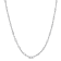 1.3MM Beaded Chain Necklace in Sterling Silver