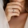 1/3 CTW Created Blue and Created White Sapphire with Diamond Accent Ring
Set in Sterling Silver