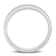1/10 CT TW Diamond Eternity Ring in Sterling Silver