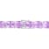 166 1/2 CT TGW Rose de France Tennis Necklace in Sterling Silver
