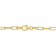 13-15 MM Grey Freshwater Cultured Pearl Oval Lariat Necklace in 18K
Yellow Gold Over Sterling Silver