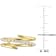 1/3 CT TGW Lab Grown Diamond Coil Ring 1in 18K Yellow Gold Plated
Sterling Silver