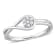 Diamond Accent Infinity Promise Ring in Sterling Silver