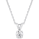0.75ctw Lab-Grown Diamond Solitaire Pendant with Chain in Platinum (IGI Certified)