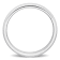 Men's 4.5mm Comfort Fit Wedding Band in 14K White Gold