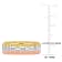 Men's 6mm Matte Three Row Wedding Band in 10K 3-Tone Gold