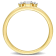 1/6 CT TW Diamond Ring in 14K Yellow Gold