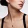 3 CT TGW Created Ruby Oval Solitaire Pendant with Chain Sterling Silver