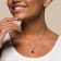 1 1/2 CT Created Ruby Square Pendant with Chain in Sterling Silver