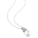 9-9.5MM Freshwater Cultured Pearl and 1/10 CT TW Diamond Earrings and
Pendant Set in Sterling Silver