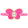 1/8 CT TGW Created White Sapphire Butterfly Pink Enamel Ring in Yellow
Plated Sterling Silver