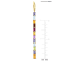 7 4/5 CT TGW Multi-Gemstone Drop Earrings in 14K Yellow Gold