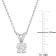 1.0ctw Lab-Grown Diamond Solitaire Pendant with Chain in Platinum (IGI Certified)