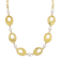 6-7 MM Freshwater Cultured Pearl Chain Necklace in 18K Yellow Gold Over
Sterling Silver