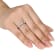 1/10 CT TW Diamond Anniversary Band in Sterling Silver
