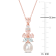 9.5-10MM Freshwater Cultured Pearl and 2 3/4 CT TGW Topaz Pendant in 18K
Rose Gold Sterling Silver