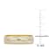 Ladies 6mm Double Row Wedding Band in 14K 2-Tone Gold