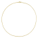1.2MM Snake Chain Necklace in Yellow Plated Sterling Silver