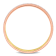 Ladies 6mm Brushed Finish Wedding Band in 14K 3-Tone Gold
