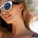 1 2/5 CT TGW Multi Gemstone Open Circle Drop Earrings in 18K Rose Gold
Over Sterling Silver