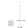 2 CT TGW Created White Sapphire Stud Earrings in Sterling Silver