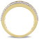 3 CT TGW Multi-Color Sapphire Ring in 14K Yellow Gold