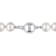 8 - 9 MM Cultured Freshwater Pearl Strand with Sterling Silver Ball Clasp