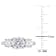 2 1/4 CT DEW Created Moissanite Three-Stone Engagement Ring in Sterling Silver