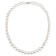 7.5 - 8 MM Cultured Freshwater Pearl Strand with Sterling Silver Clasp