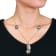 13-15 MM Grey Freshwater Cultured Pearl Oval Lariat Necklace in 18K
Yellow Gold Over Sterling Silver