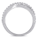 1/2 CT TW Diamond Crossover Ring in Sterling Silver