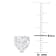 4 CT TGW Heart Created Moissanite Stud Earrings in Sterling Silver