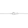 5/8ctw Lab-Grown Diamond 5-Stone Necklace in 14K White Gold