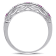 4/5 CT TGW Created Ruby and Created White Sapphire Anniversary Ring in
Sterling Silver